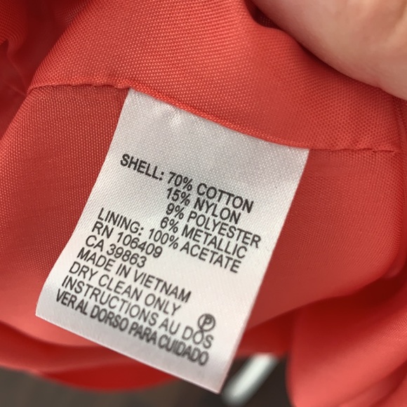 Tahari Salmon & Gold gorgeous dress - Picture 8 of 9